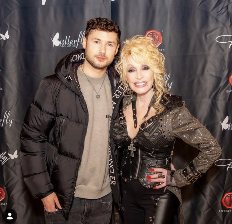 With Dolly Parton